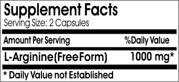 PureControl Supplements L-Arginine 1000mg - 180 Capsules | Premium Amino Acid Supplement for Heart Health, Workout Performance & Blood Flow | Supports Energy, Exercise Recovery & Nitric Oxide Production