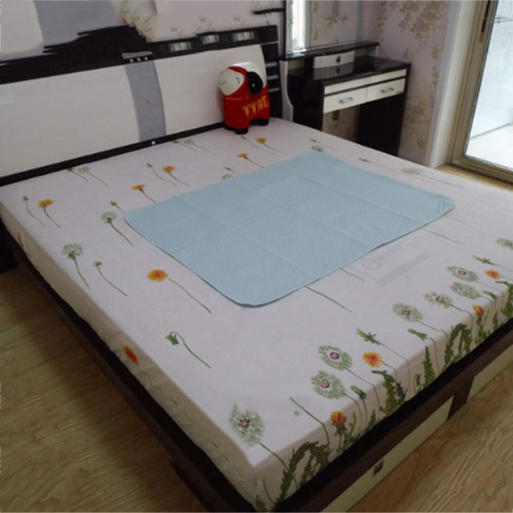 Waterproof Washable Absorbent Bed Pad for Incontinence - Super Absorbent Reusable Bed Protector for Seniors, Adults & Kids - Ideal for Home Care, Travel & Hospital Use