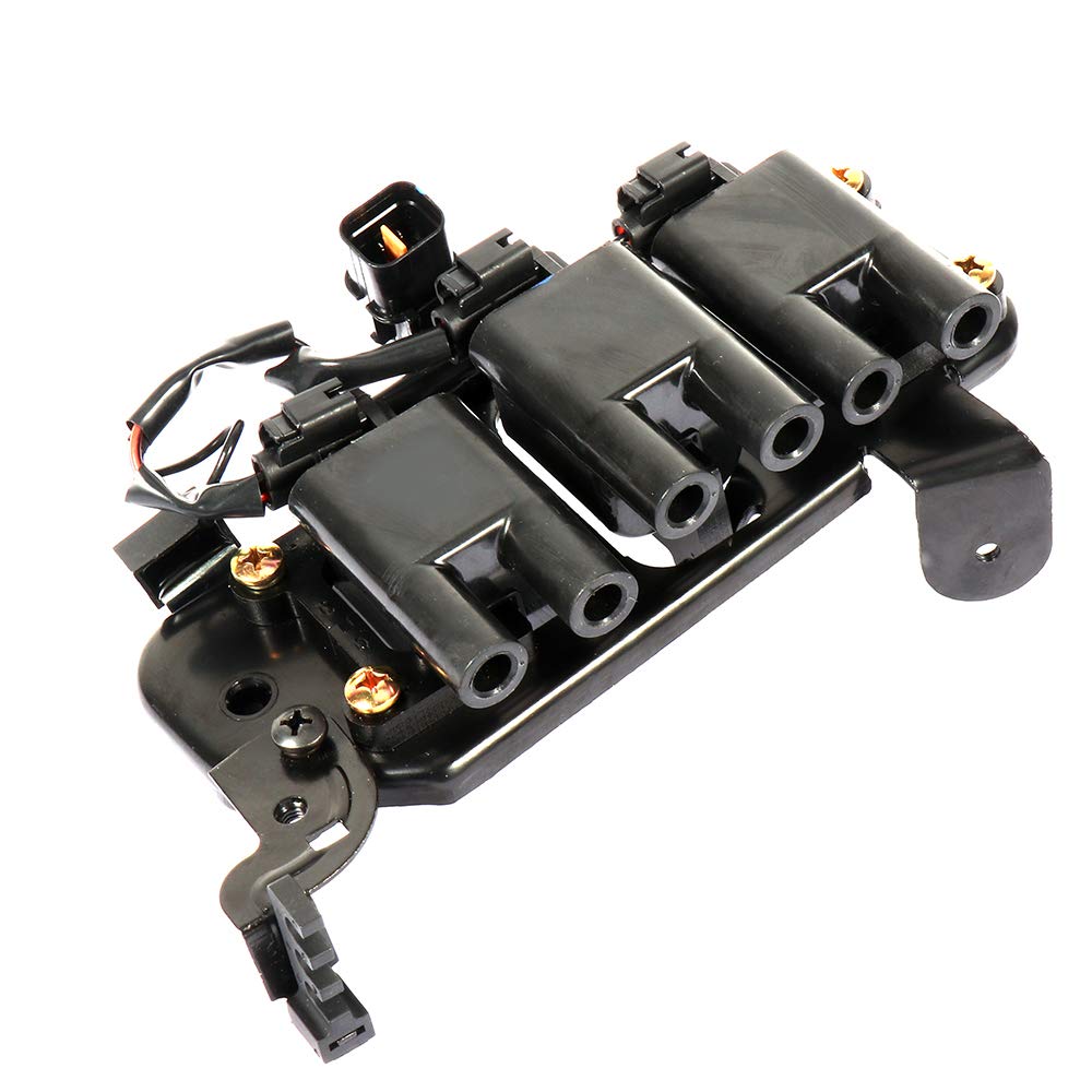 CCiYu 1 Pack Ignition Coil Compatible with Hyundai Santa Fe 2001-2006 Models - Replaces UF425 2730137116 - Perfect for Engine Performance & Smooth Driving