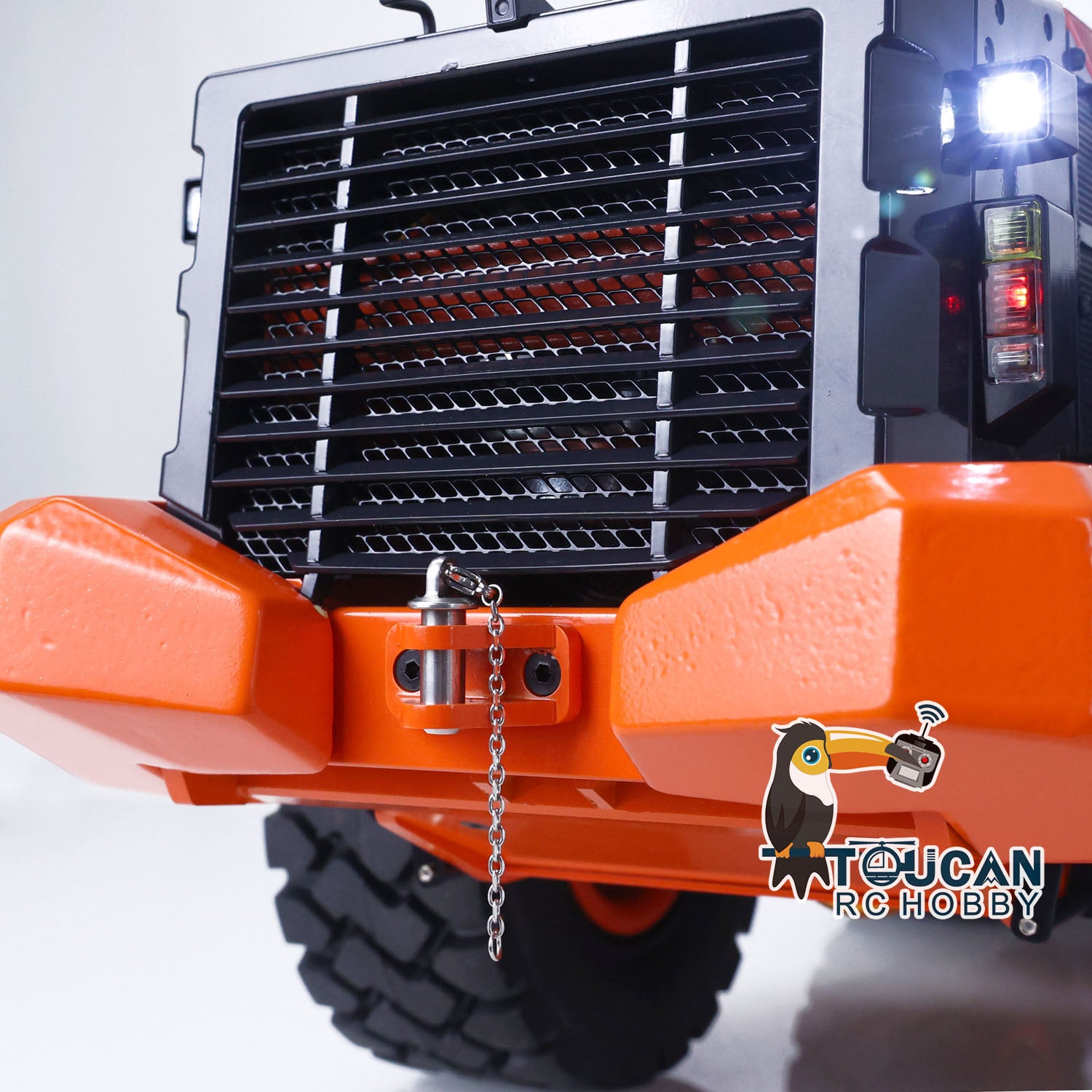 1/14 Scale Hydraulic RC Loader ZW370 JDM 198 - Remote Control Metal Construction Truck with New Sound Module - Realistic Model for Construction Site Play & Collectors
