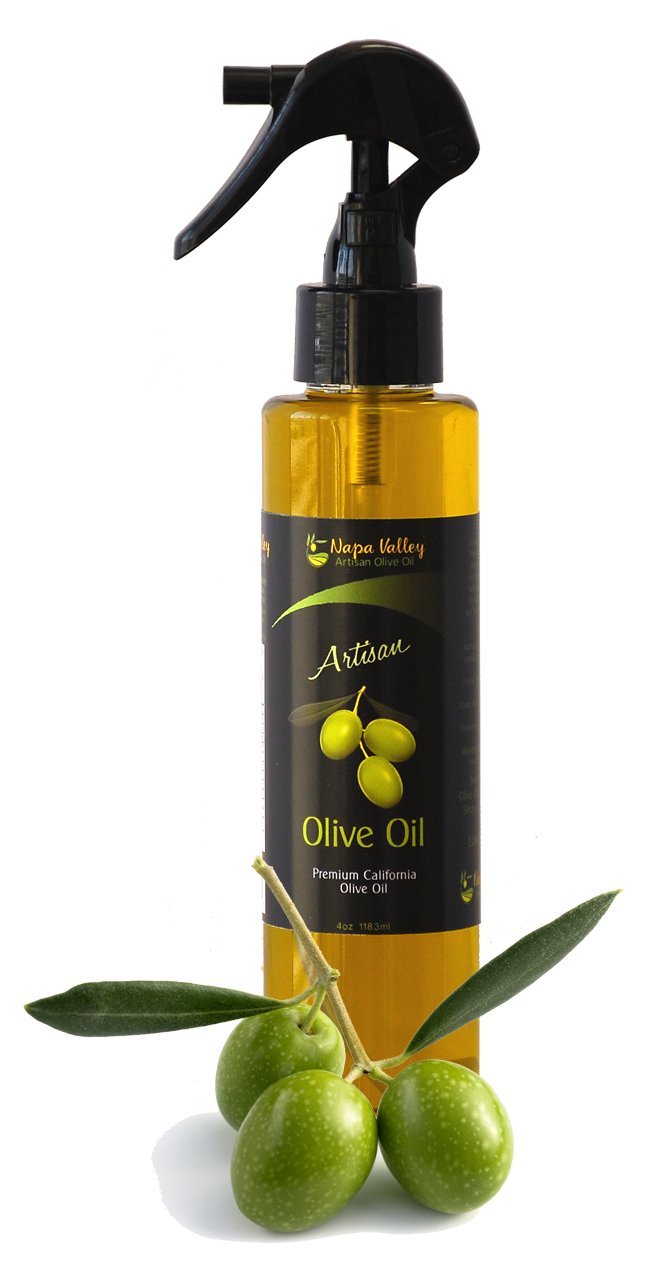 Organic Napa Valley Extra Virgin Olive Oil Spray - Cold Pressed, Gourmet Cooking, Salad Dressing & Healthy Recipes - Perfect for Mediterranean Diet, Vegan Meals & Gift Baskets - Ideal for Baking, Grilling & Everyday Healthy Cooking