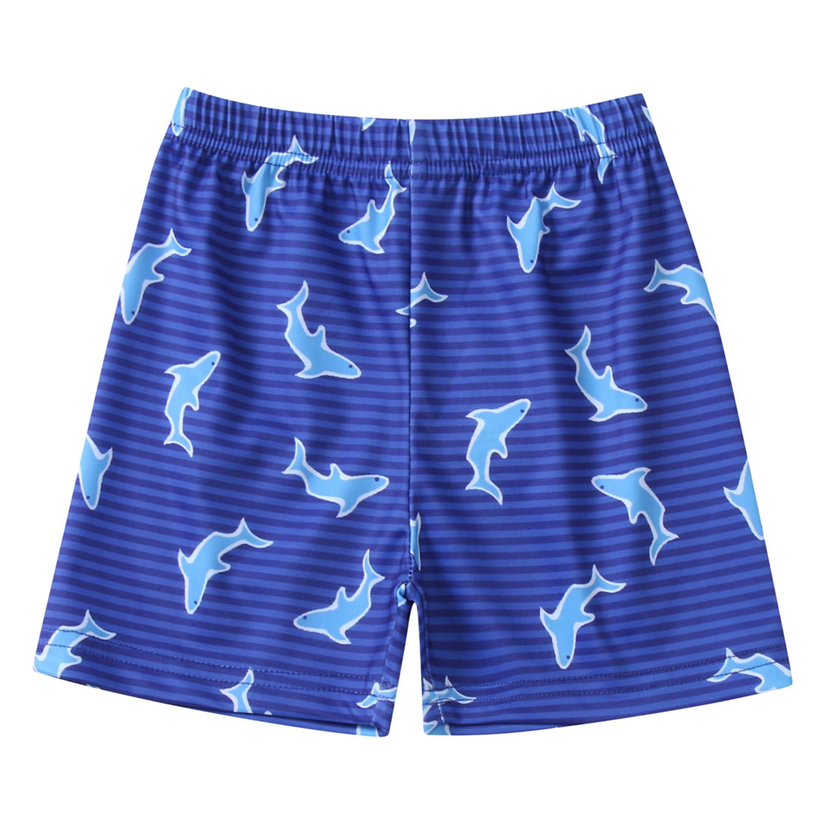 Toddler Boys' Tropical Leaf Cartoon Swim Trunks - Quick-Dry Beach Shorts for Baby & Kids | Perfect for Swimming, Bathing & Summer Water Play