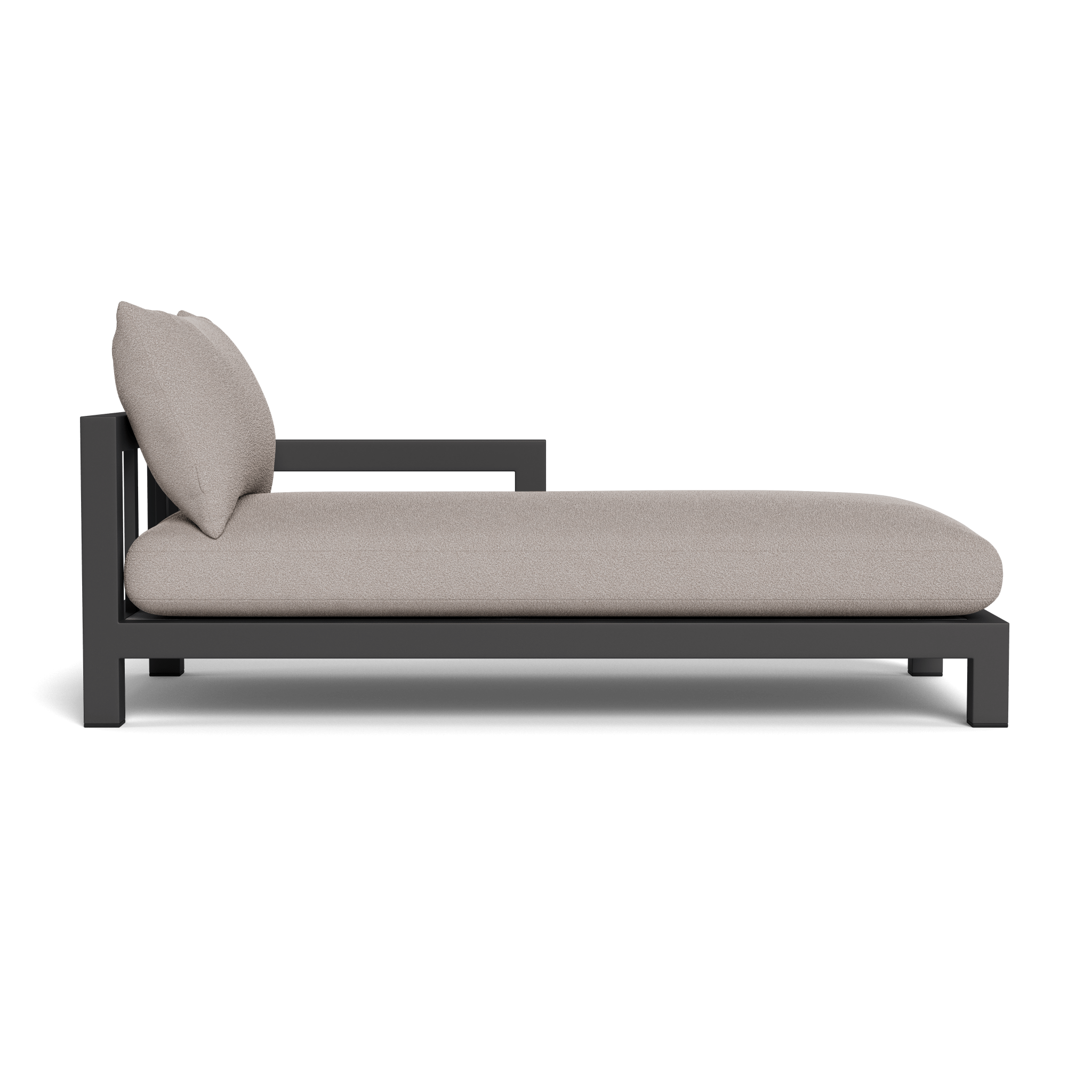Pacific Aluminum Chaise Lounge Chair - Lightweight & Durable Outdoor Patio Furniture for Poolside, Beach, Garden Relaxation