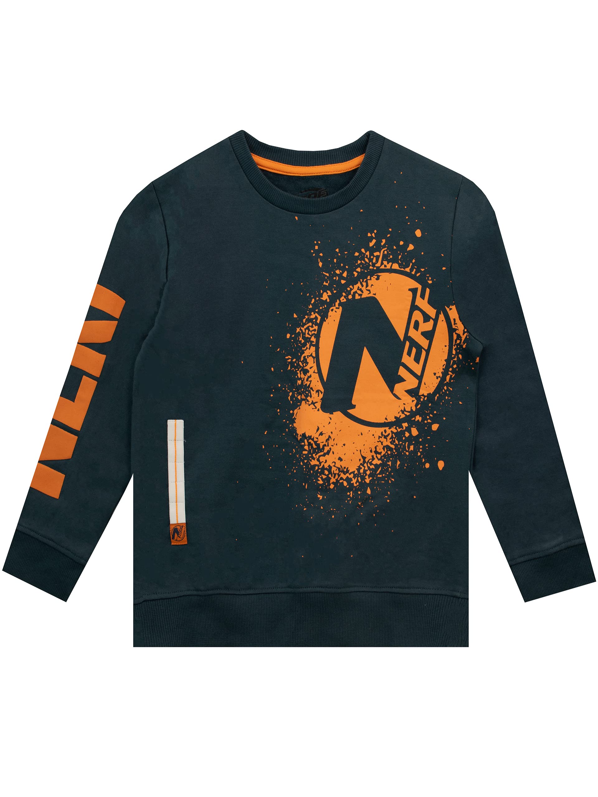 NERF Boys Sweatshirt | Official Licensed NERF Apparel | Cool Graphic Hoodie for Kids | Perfect for Playdates, Birthday Parties & Outdoor Activities