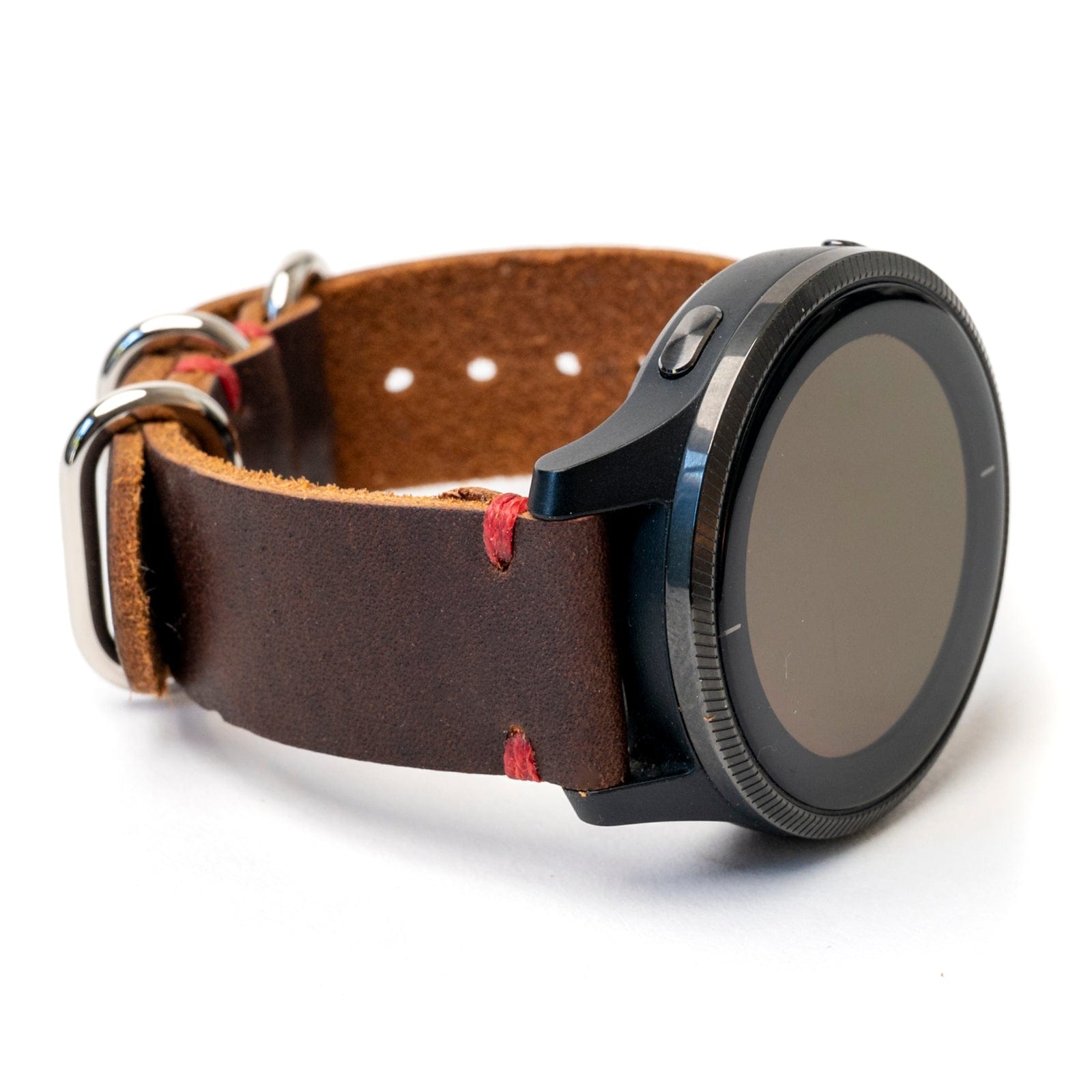 Premium Genuine Leather Replacement Watch Band for Garmin Smartwatches - Comfortable & Durable Strap for Fenix, Forerunner, Vivoactive Series - Perfect for Workouts, Running & Everyday Wear