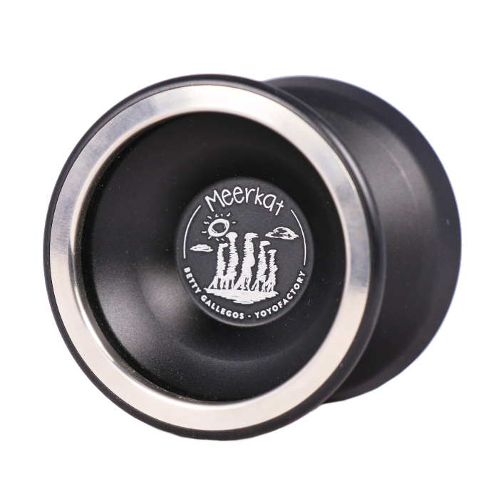 YoYoFactory Meerkat Professional Unresponsive Yo-Yo for Advanced Players - Perfect for Yo-Yo Tricks, Competitions & Performance Shows