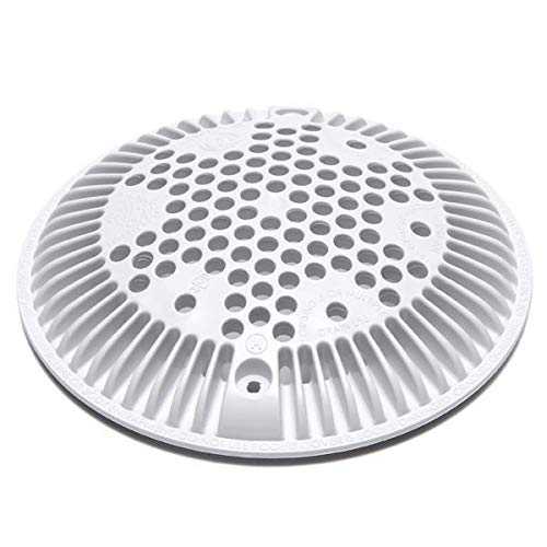 ANSI Certified White 25507-100-000 Suction Cover Replacement for Hayward Pool Outlet - Durable Pool Safety Accessory for Inground Swimming Pools