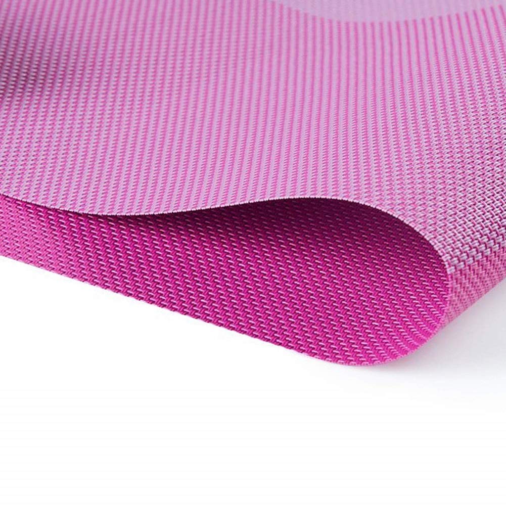 Premium Non-Slip Table Mats Set of 4 - Medium Size 12