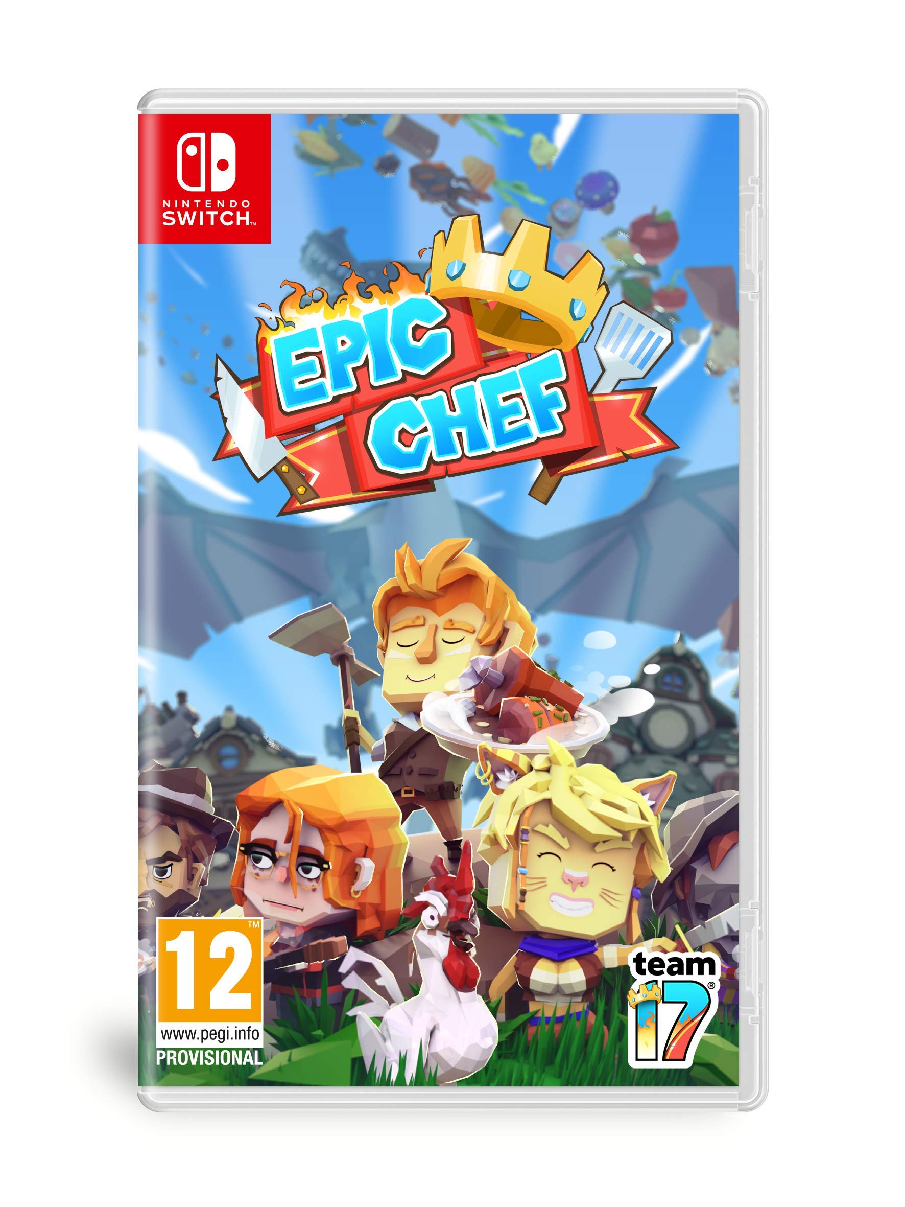 Epic Chef - Cooking Simulation Game for Nintendo Switch - Fun Family & Party Game for All Ages