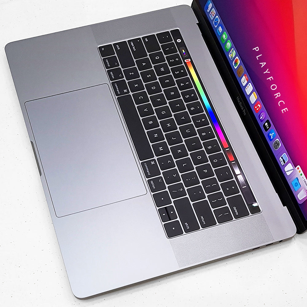 2018 MacBook Pro 15-inch Laptop - Intel Core i7, 16GB RAM, 256GB SSD, Space Gray (Includes AppleCare+) - Perfect for Graphic Design, Video Editing & Business Professionals