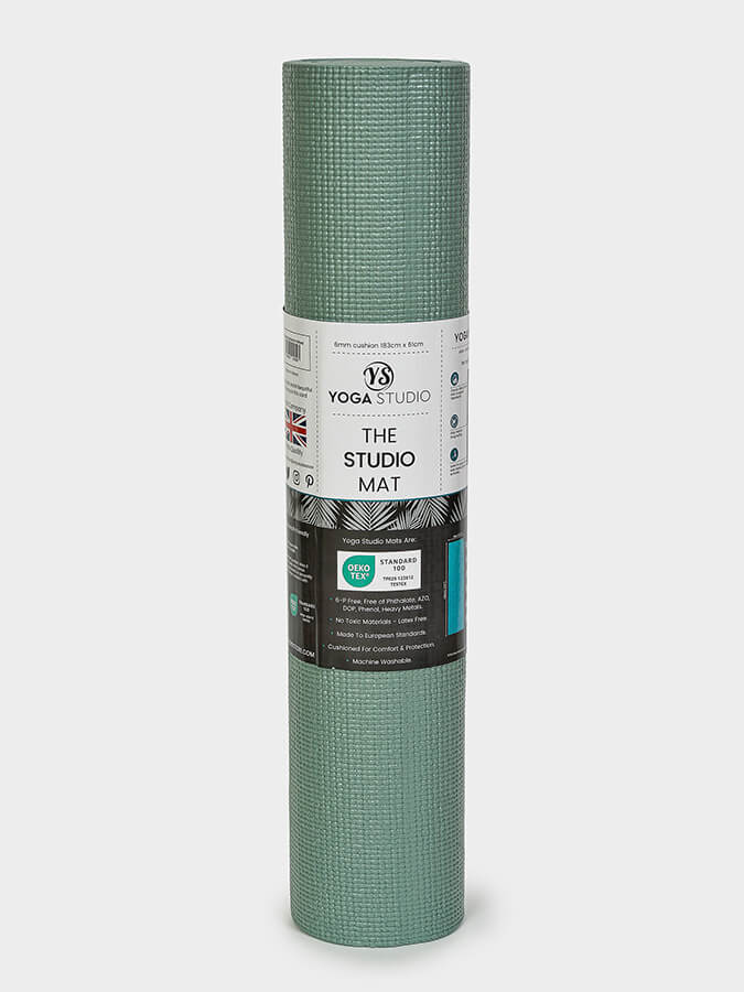 Premium 6mm Non-Slip Yoga Mat for Hot Yoga & Home Workouts - Eco-Friendly TPE Material for Enhanced Grip & Comfort