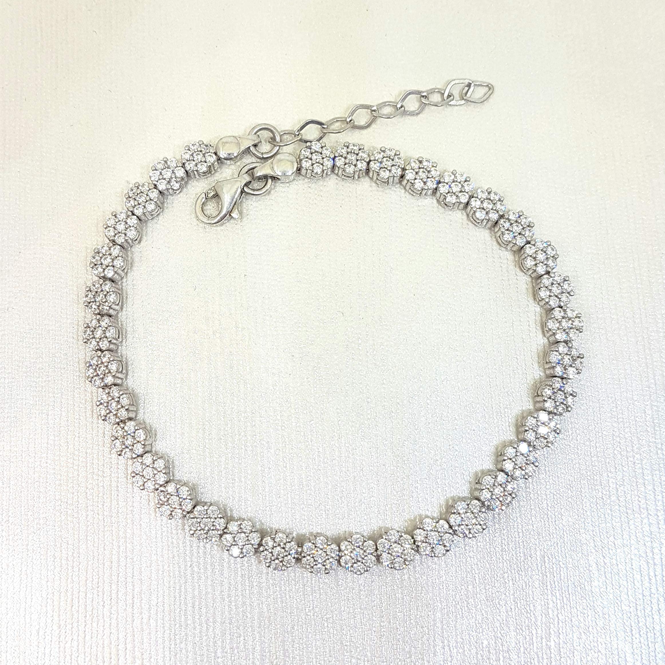 925 Sterling Silver CZ Tennis Bracelet for Women | Elegant Cubic Zirconia Bracelet | Perfect Birthday Gift for Her, Mom & Wife | Ideal for Weddings, Anniversaries & Special Occasions