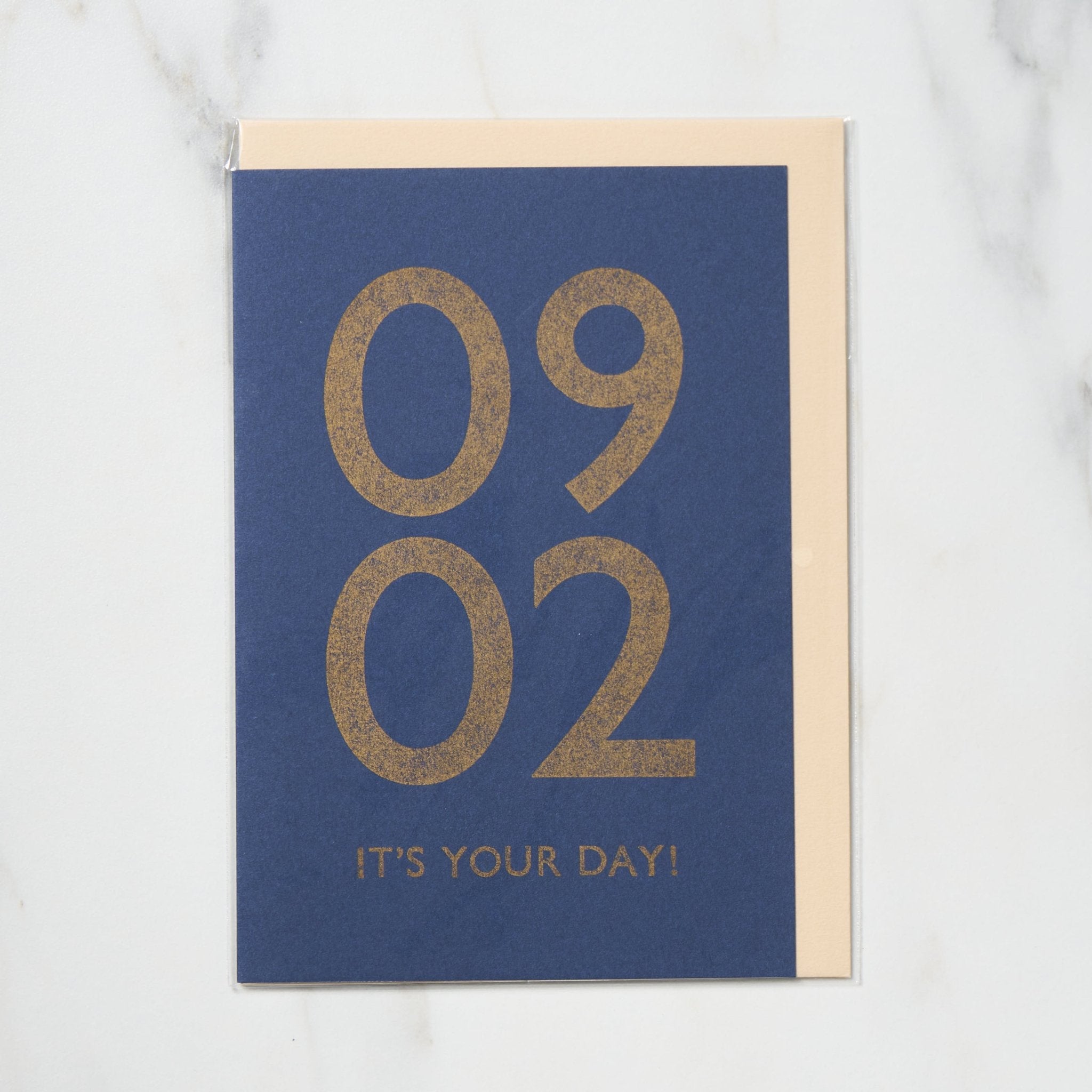 365 Find Your Day Card - September Letterpress Letters | Unique Greeting Cards for Birthdays, Anniversaries & Special Occasions