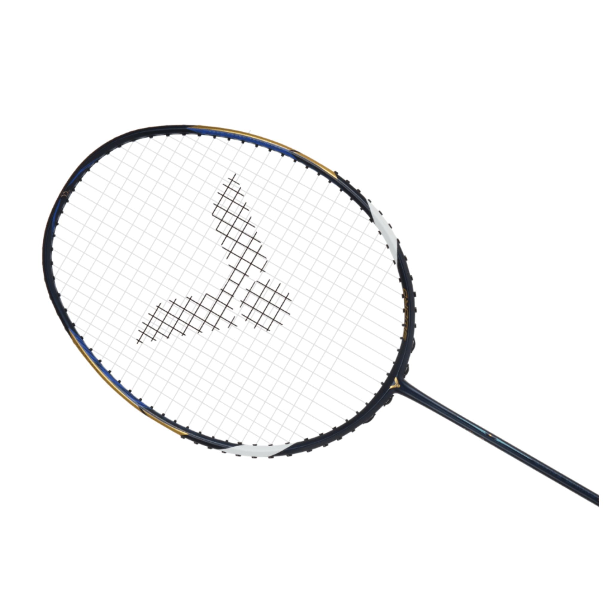 Victor Brave Sword 12 SE Unstrung Badminton Racket - Professional Carbon Fiber Shuttlecock Racket [Midnight Blue] | Perfect for Tournament Play & Training Sessions