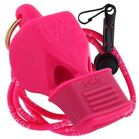 Fox 40 Classic CMG Whistle with Lanyard - Loud Referee Sports Whistle for Soccer, Football, Coaching, Lifeguards & Emergency Situations
