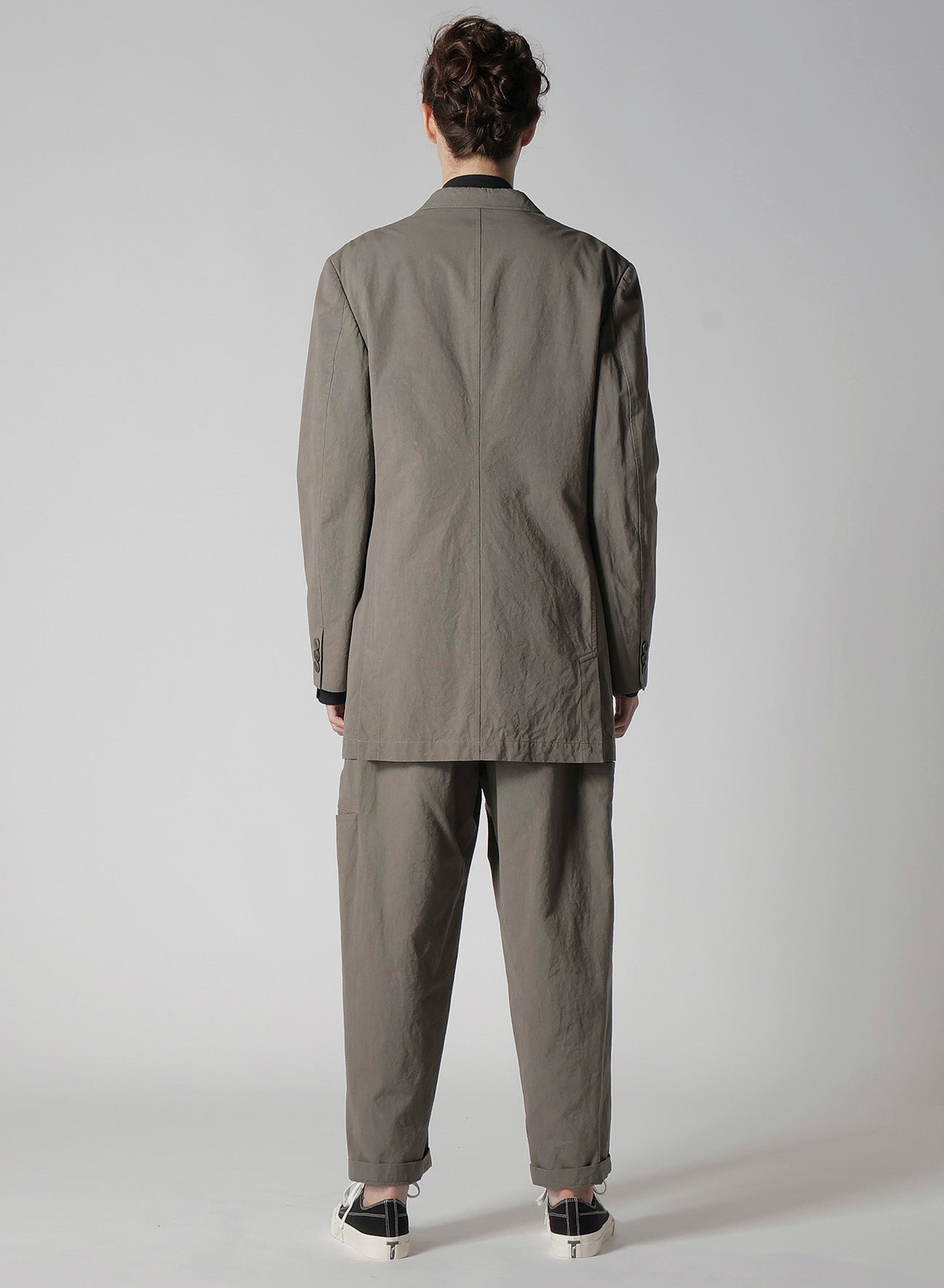 Premium Cotton Poplin Jacket with Front Edge Stitching - Lightweight & Stylish Outerwear for Spring & Fall Fashion