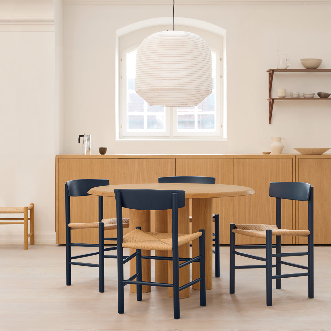 Modern Islets Dining Table - Solid Wood Kitchen Table for 6 - Perfect for Family Gatherings & Dinner Parties
