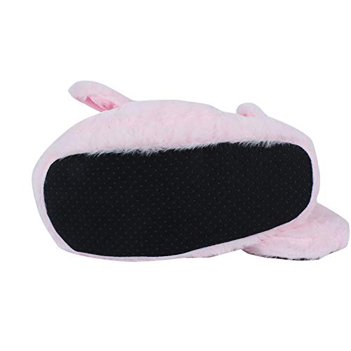 LANFIRE Cozy Pig Slippers - Soft Plush Animal House Shoes for Women & Men - Warm Cotton Indoor/Outdoor Slippers for Home, Winter & Gifts