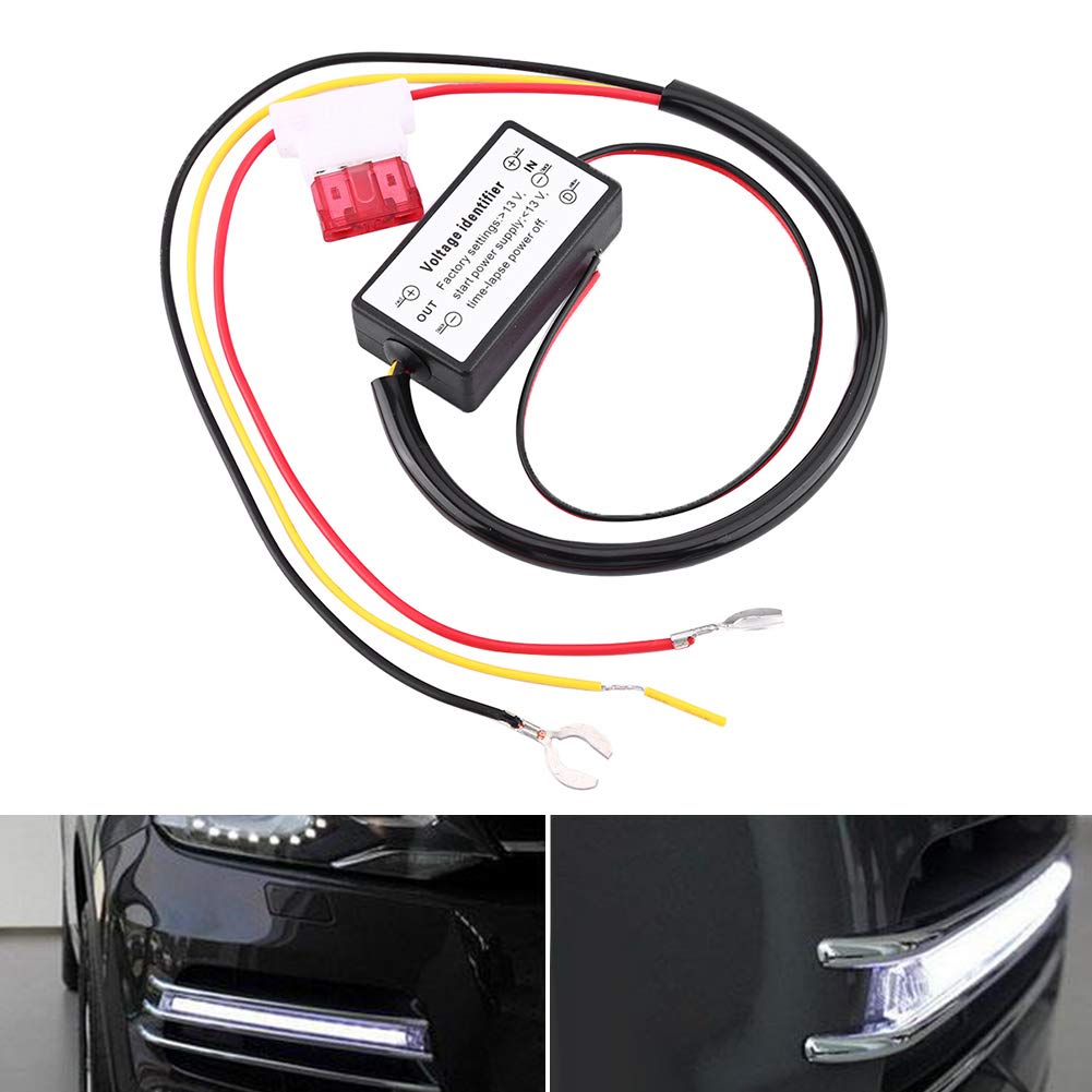 Auto LED Daytime Running Light (DRL) Module with ON/OFF Dimmer Control - Universal DRL Relay Controller for Cars, Trucks & SUVs - Perfect for Enhanced Visibility & Safety During Daytime Driving