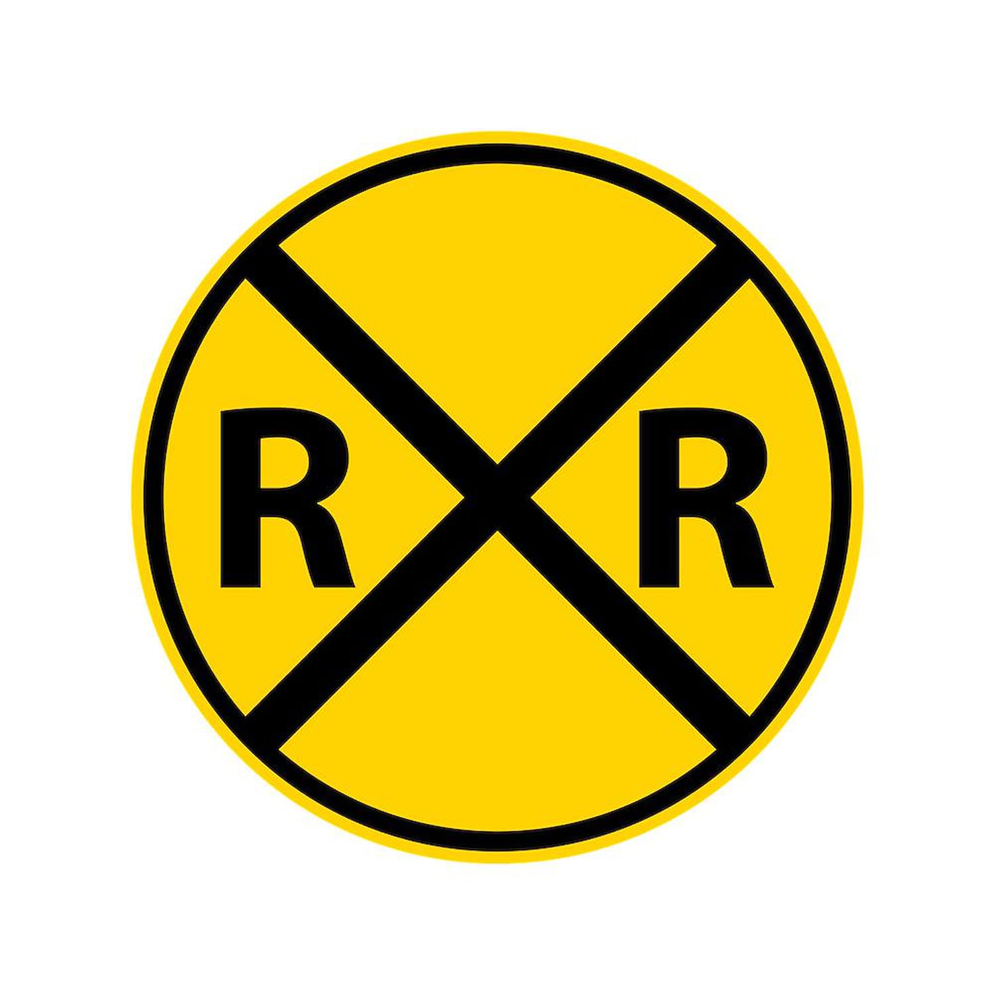 Railroad Crossing Ceramic Coffee Mug 11 oz (325 ml) - Perfect for Train Enthusiasts, Commuters & Office Use