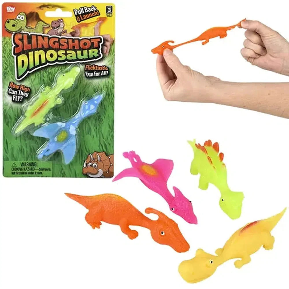 4 Pack Dinosaur Sling Shots - High Power Catapult for Outdoor Hunting & Target Practice - Perfect for Kids, Teens & Adults in Backyard, Camping & Survival Training