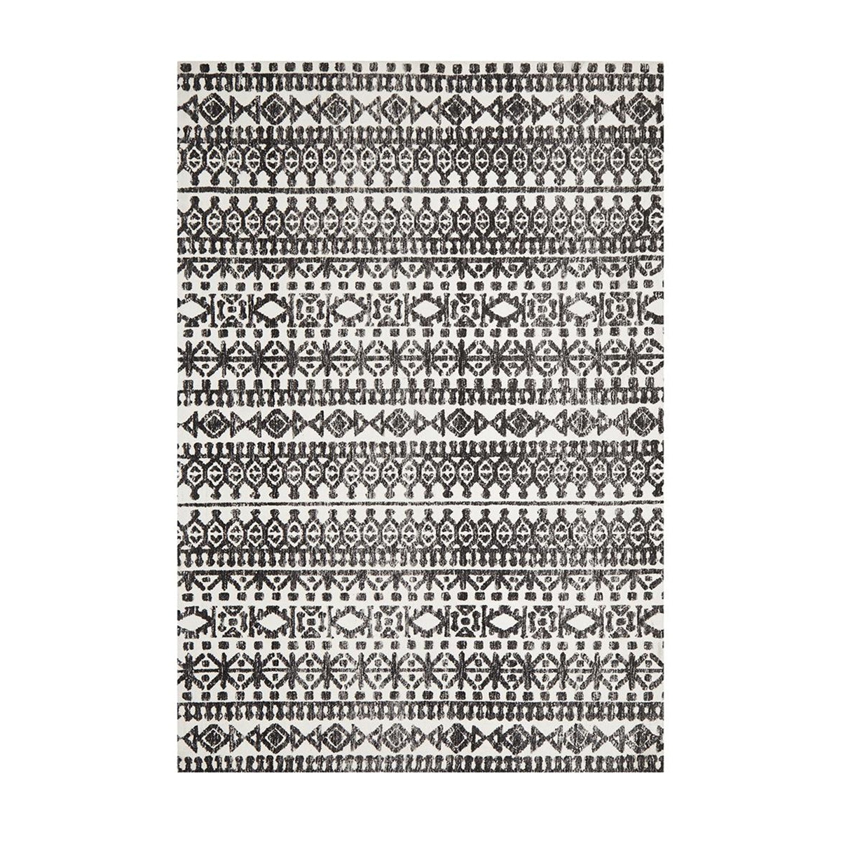 Levi 363 Ivory Area Rug - Soft Plush Shag Carpet for Living Room, Bedroom & Nursery - Non-Slip Floor Mat for Home Decor