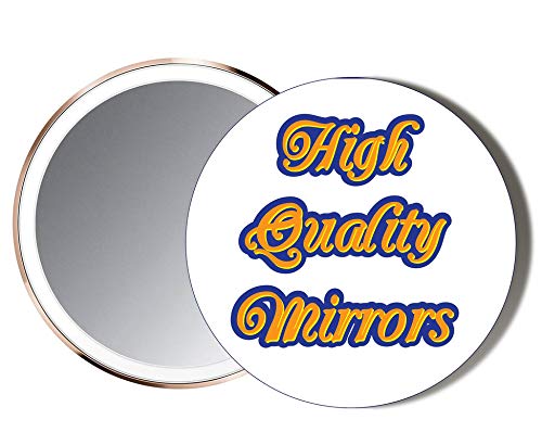 58mm Gym Bodybuilding Mirror with Humorous Quote - Perfect for Home Gym, Fitness Motivation & Workout Room Decor