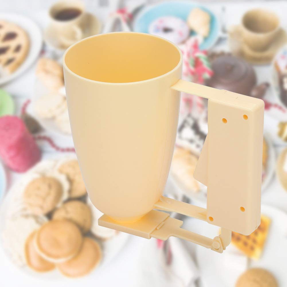 Plastic Batter Dispenser for Cupcakes & Pancakes - Squeeze Handle Kitchen Funnel Tool for Waffles, Octopus Balls & Baking | Perfect for Home Bakeries, Breakfast Prep & Party Cooking