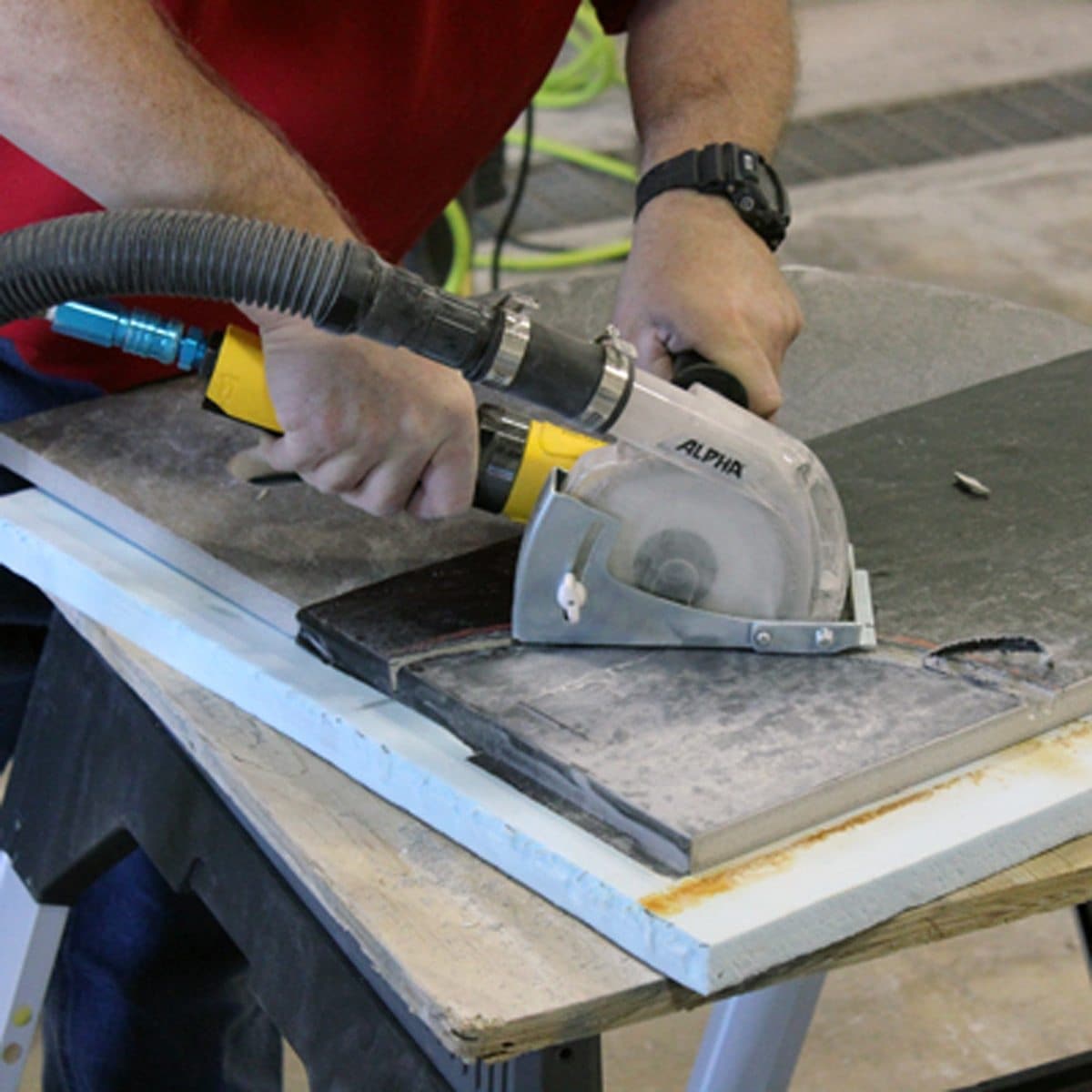 Alpha Contour Blade for Porcelain - Premium Ceramic Cutting Tool for Tile Installation | Perfect for Bathroom, Kitchen & Flooring Projects