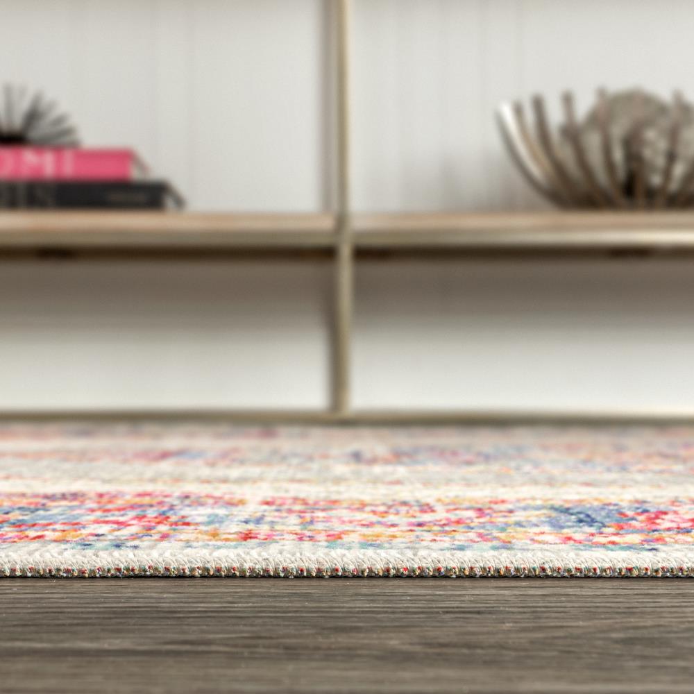 Stylish Kilia Medallion Area Rug - Soft & Durable Non-Slip Living Room Carpet for Home Decor - Perfect for Bedroom, Dining Room, or Office