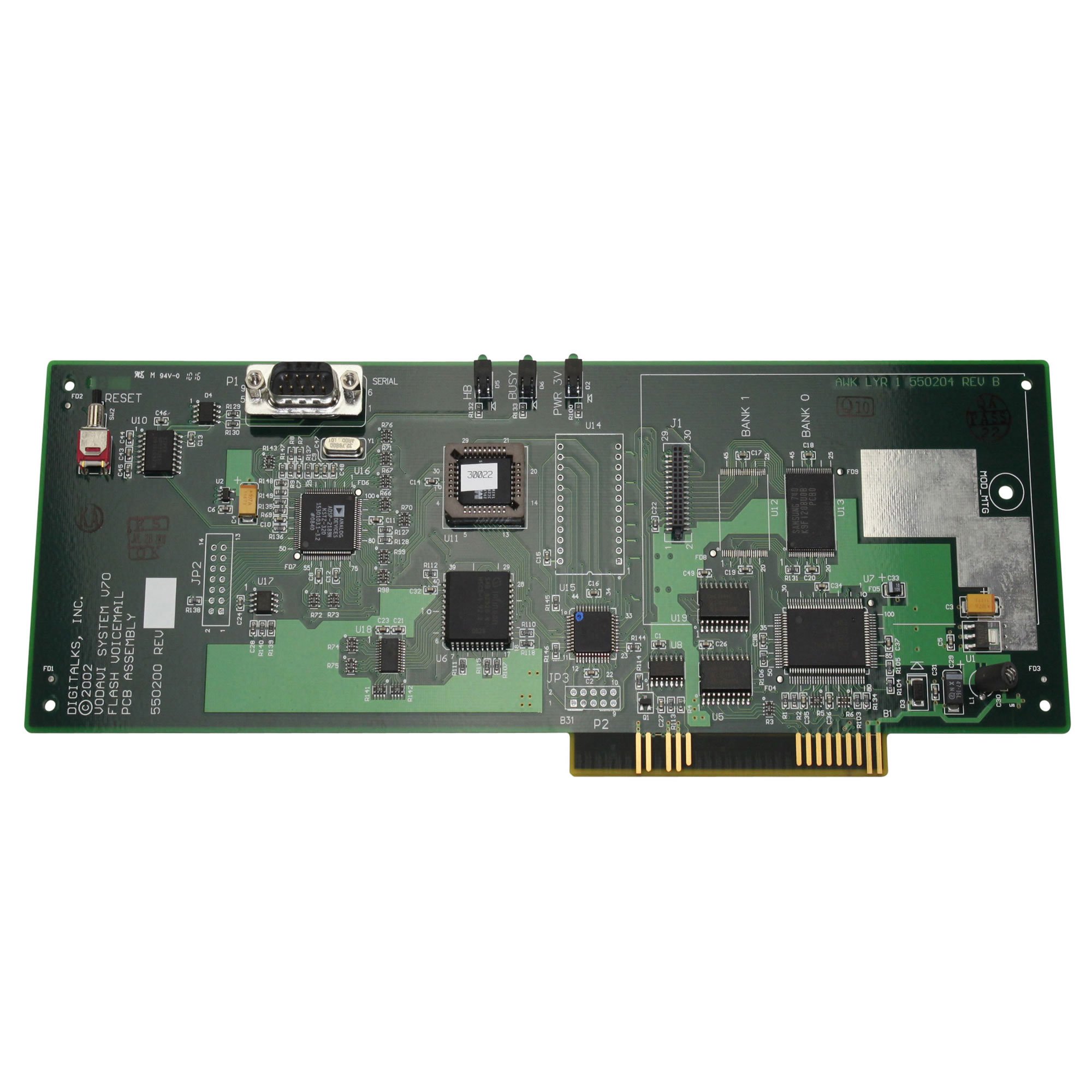 STS/STSE 8-Port Flash Voicemail Card with 6-Hour Capacity (Model 3534-00) - Ideal for Business Phone Systems & Office Communications