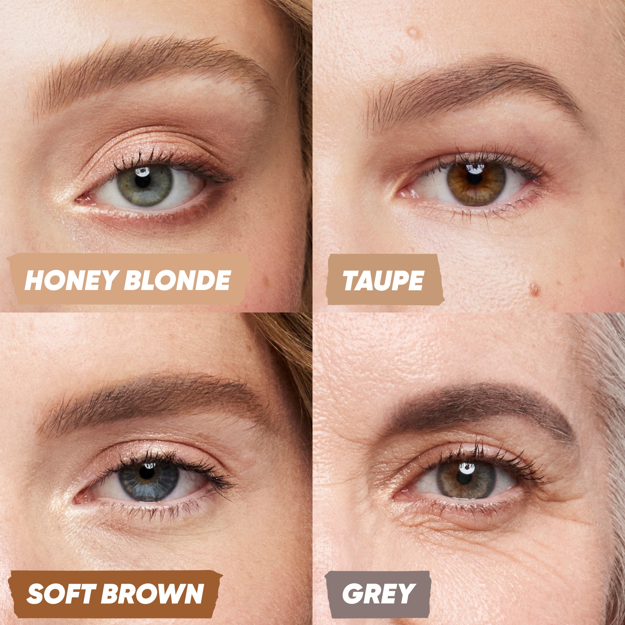 Brow Pop Dual Action Defining Pencil - Waterproof Eyebrow Pencil with Spoolie Brush for Natural Looking Brows - Perfect for Daily Makeup, Salon Use & On-The-Go Touch Ups