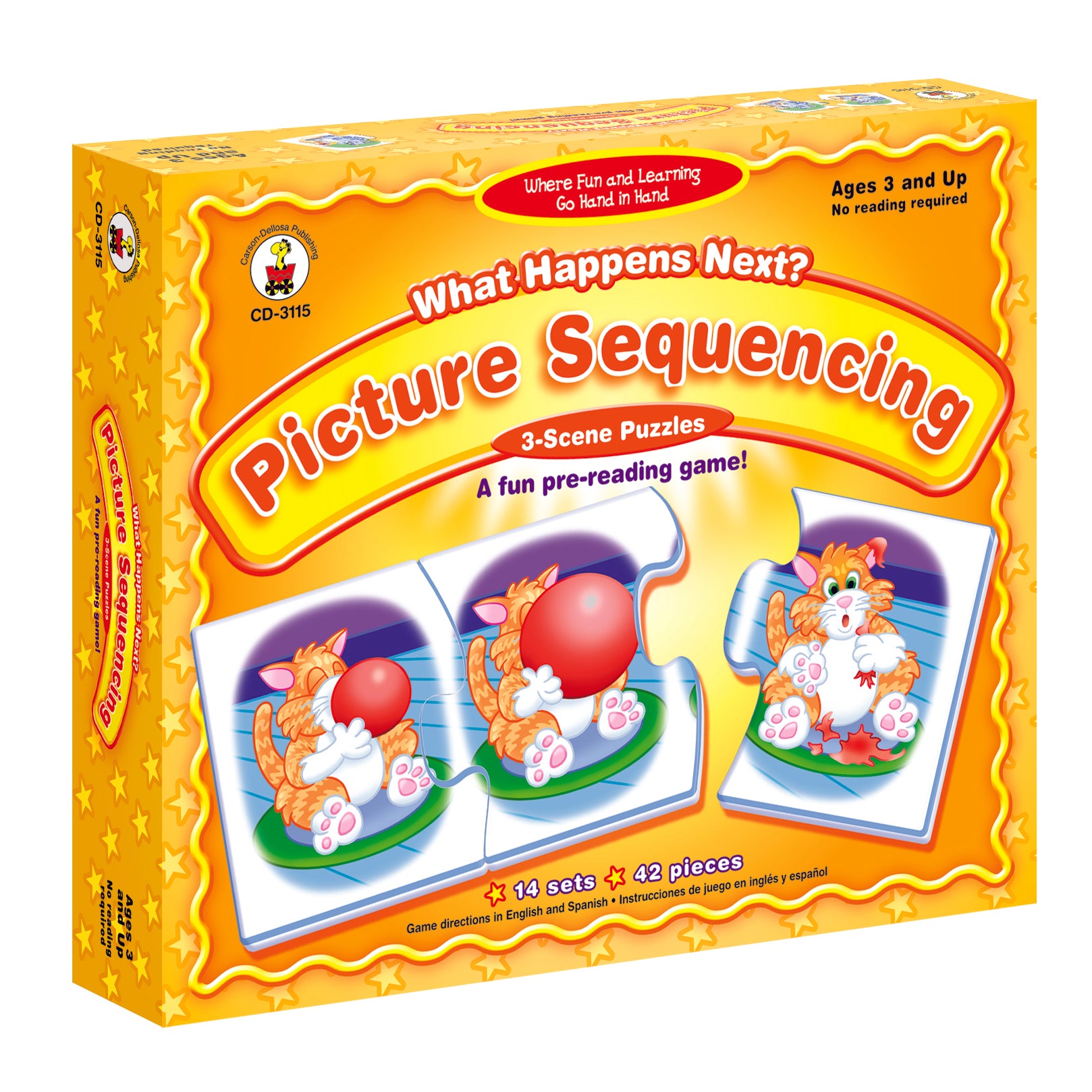 Carson Dellosa What Happens Next? Picture Sequencing Game for PreK & Kindergarten - 2-Pack | Educational Storytelling Activity for Classroom & Homeschool Learning