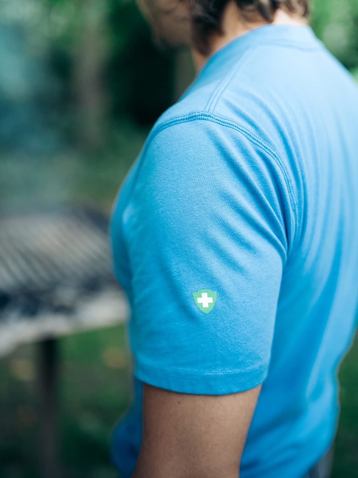 Men's UPF 30+ Quick-Dry Short Sleeve Pocket T-Shirt with Insect Repellent - Bug & Tick Protection Outdoor Shirt for Hiking, Camping & Summer Activities