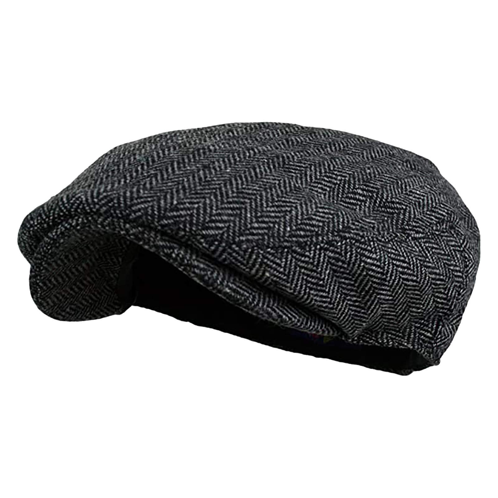 Men's Flat Cap Newsboy Hat - Summer Beret Style in Solid Colors - Lightweight Polyester Irish Cap for Casual & Outdoor Wear - Perfect for Golf, Fishing, and Daily Fashion