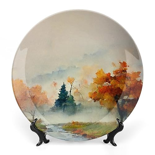 Watercolor Autumn Painting