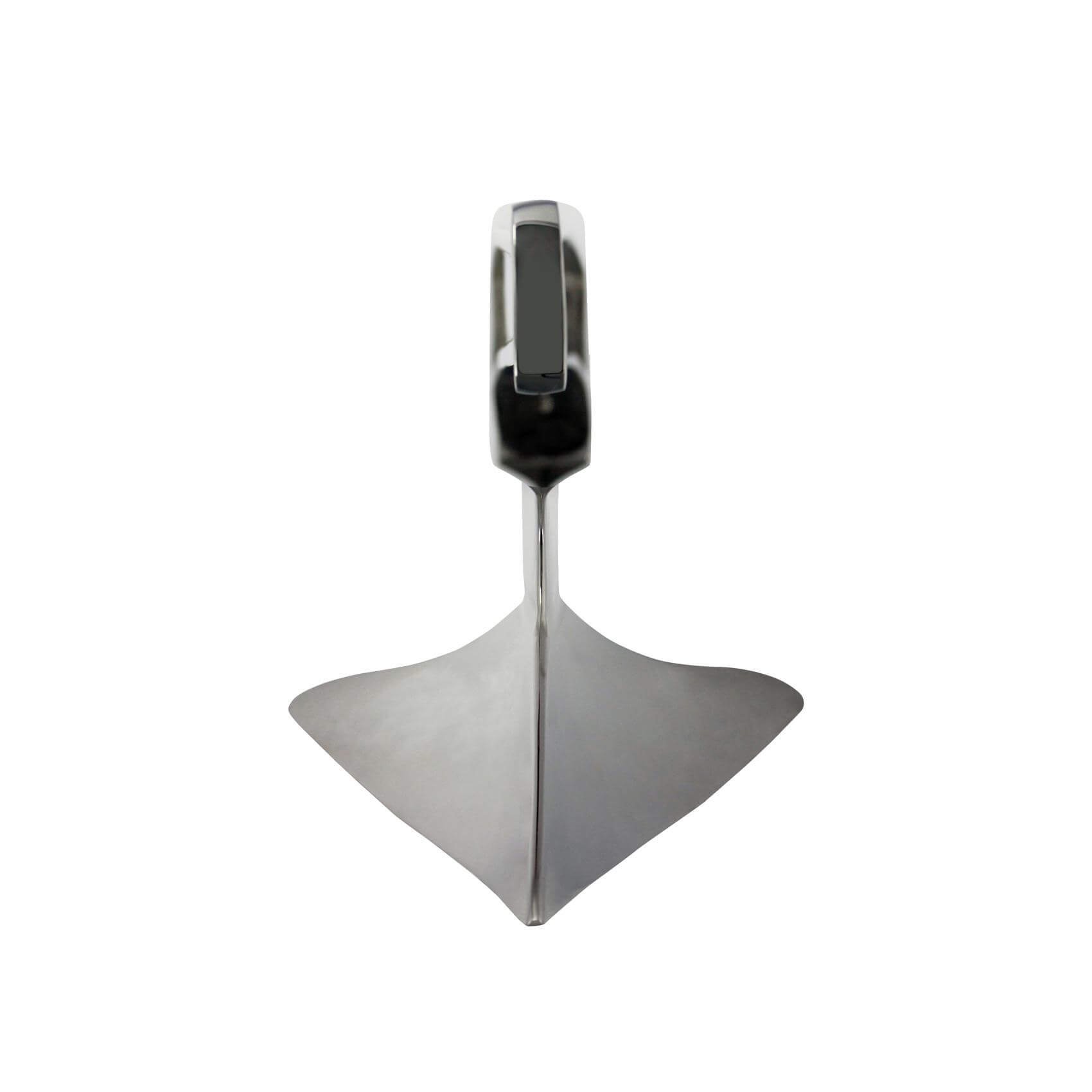 Premium Stainless Steel CQR/Plow Boat Anchor - Heavy Duty Marine Grade Anchor for Sailboats, Yachts & Fishing Boats - Ideal for Sand, Mud & Rocky Bottoms - Secure Mooring in All Weather Conditions