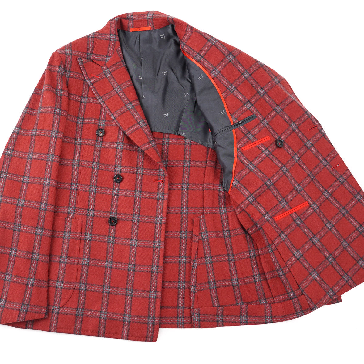 Premium Isaia Slim Fit Cashmere Sport Coat for Men - Luxury Italian Wool Blazer for Business, Weddings & Formal Occasions