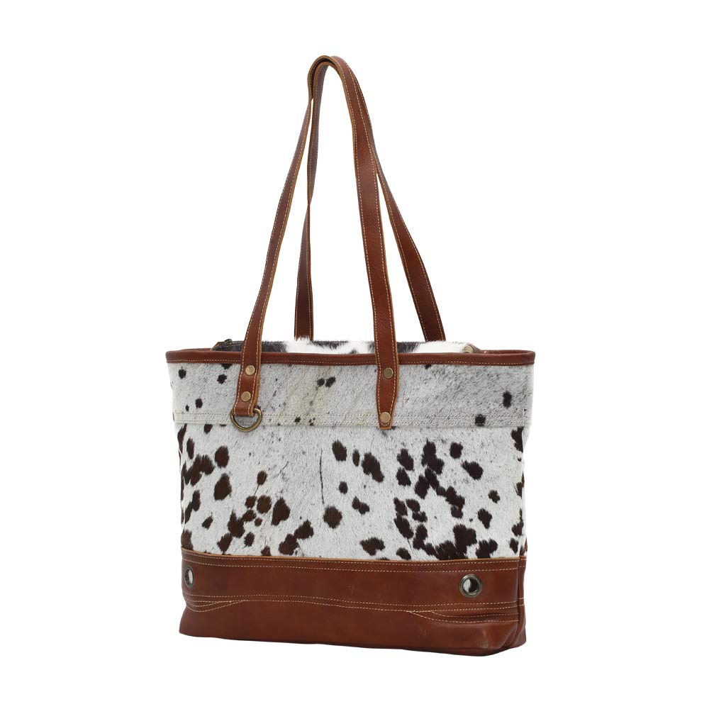 Genuine Leather & Faux Fur Shoulder Handbag for Women - Stylish Crossbody Purse for Daily Use, Work, and Evening Out