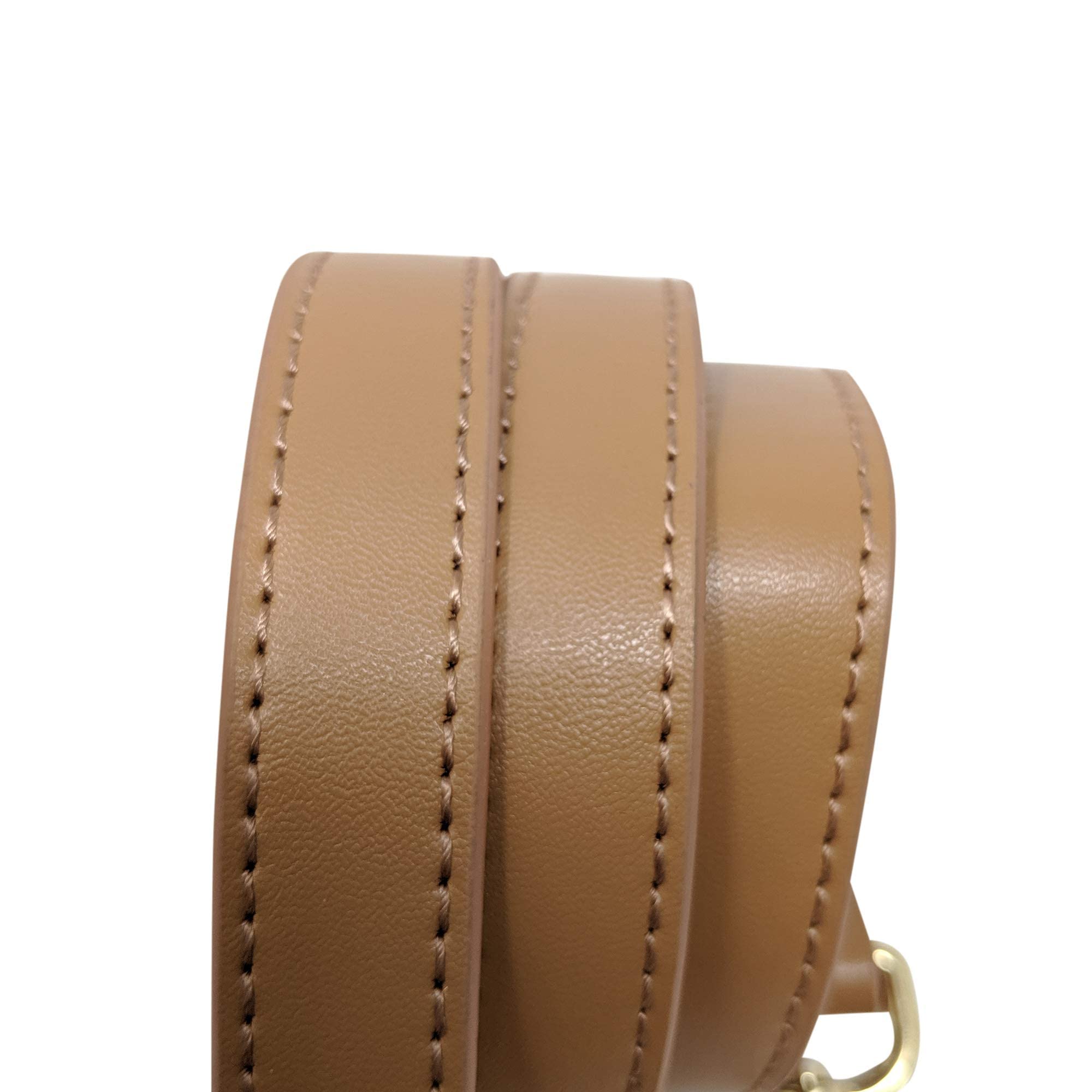TOFL Adjustable Replacement Purse Straps 43-48 Inches - Elegant Handbag Shoulder Straps with Classic Buckles for Women's Tote Bags, Crossbody Bags & Everyday Use