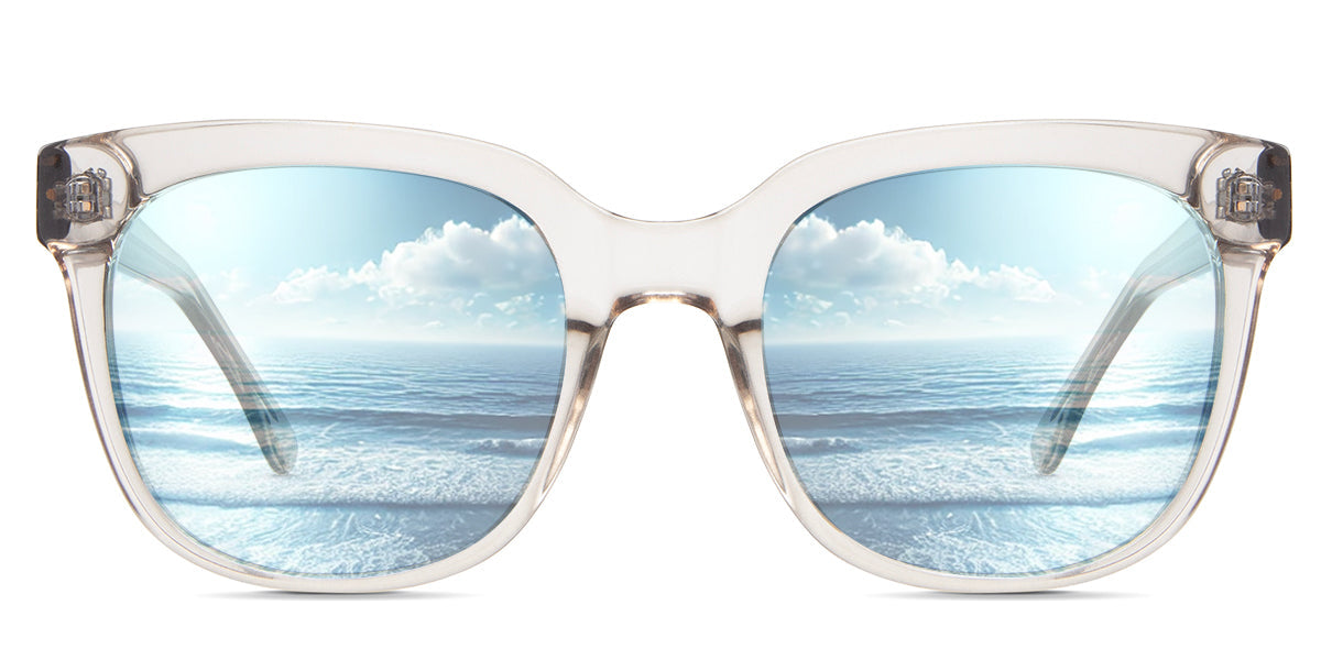 Valeria Women's Prescription Tinted Glasses - Stylish & UV Protection for Everyday Wear, Driving, and Outdoor Activities