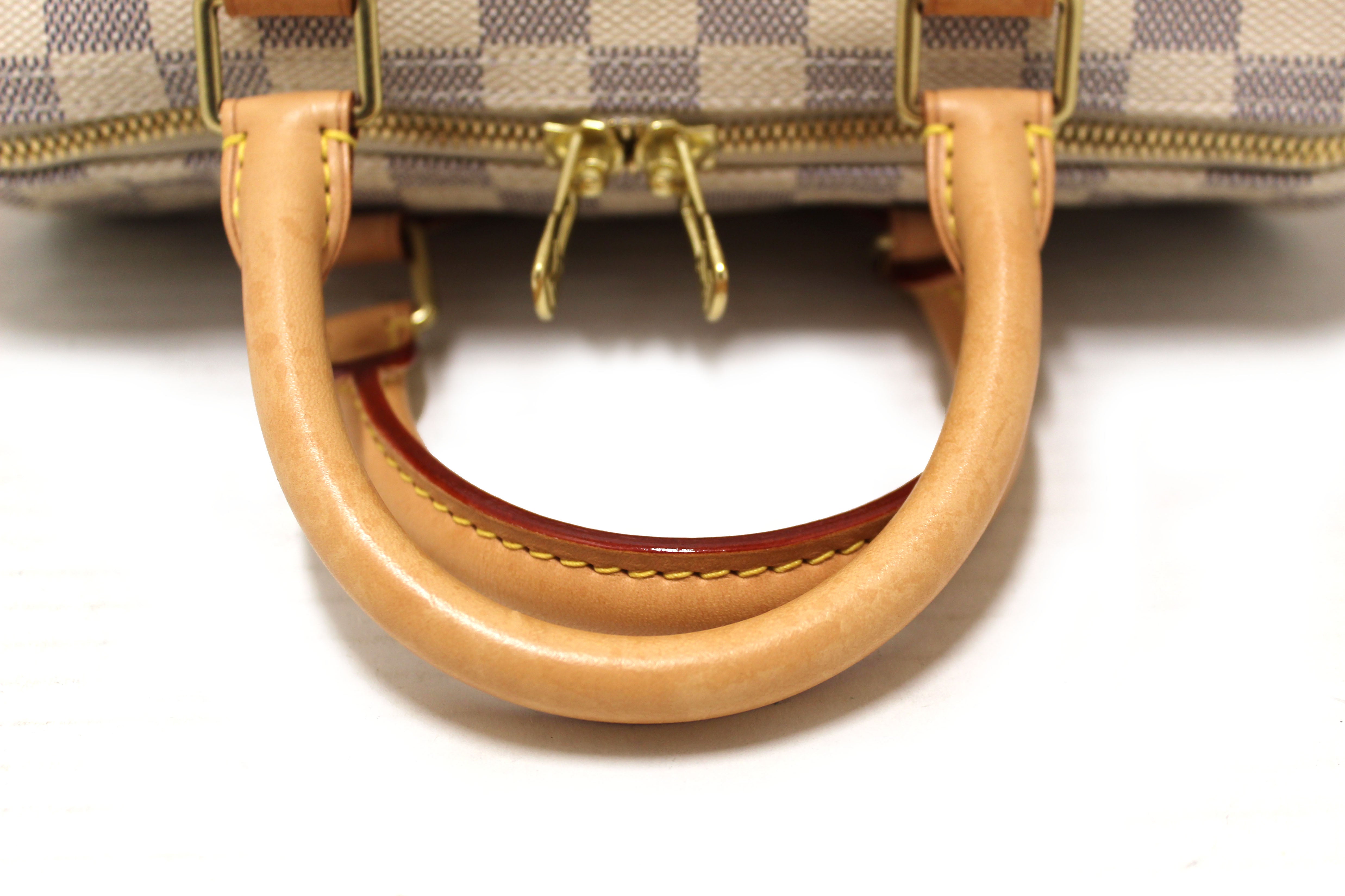 Authentic Louis Vuitton Damier Ebene Speedy 25 Bandouliere Crossbody Bag - Luxury Handbag for Women, Perfect for Work, Travel & Everyday Use