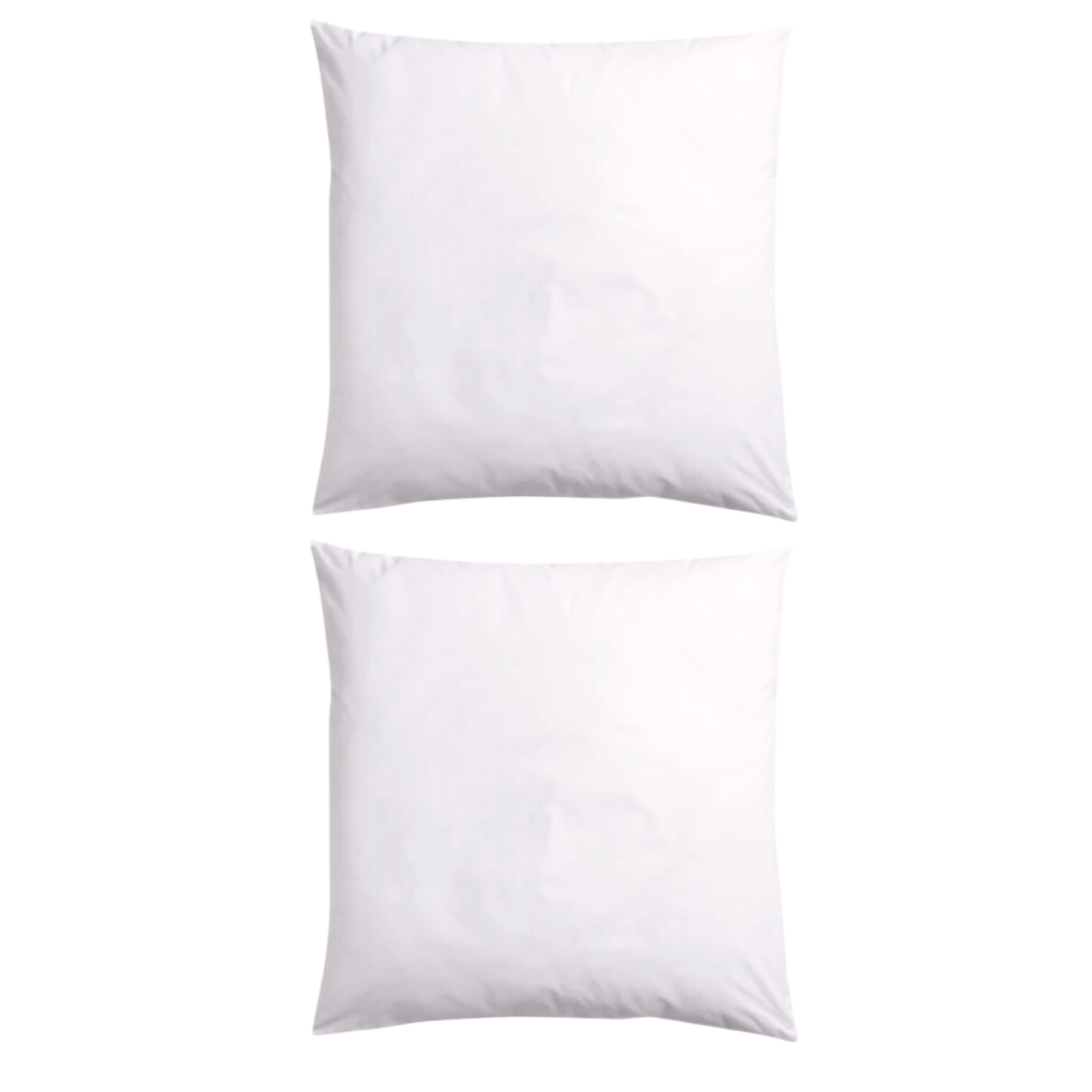 Premium 2-Pack Feather Cushion Inserts - Soft & Fluffy Pillow Filling for Sofas, Beds, and Home Decor - Perfect for Living Room, Bedroom, and Cozy Reading Nooks