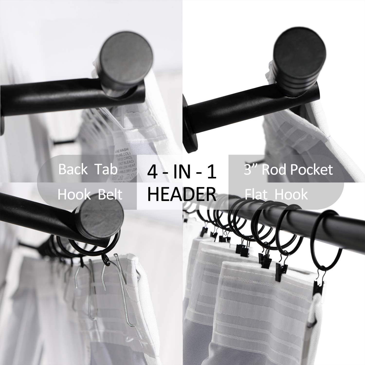 Blackout Curtains for Bedroom & Living Room - 84