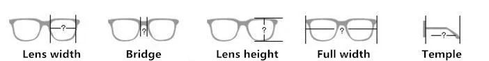 Brightzone Unisex Semi-Rimmed Square Oval Titanium Eyeglasses 77803 - Lightweight Durable Frames for Work, Reading & Everyday Wear