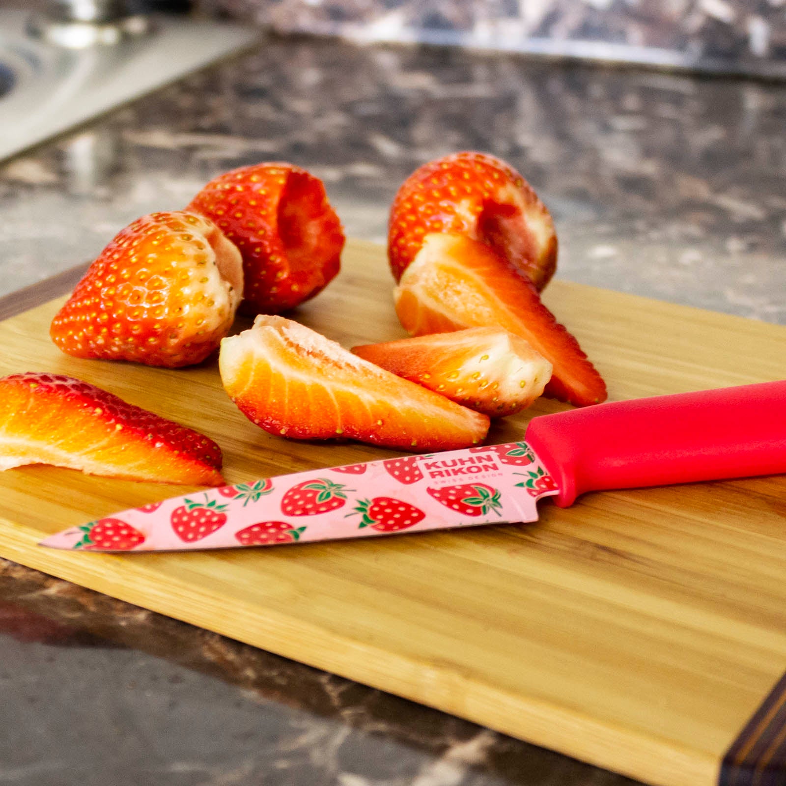 COLORI®+ Paring Knife - 3.5 Inch Stainless Steel Blade with Ergonomic Handle - Perfect for Peeling, Slicing Fruits & Vegetables - Kitchen Essentials (Multiple Color Options)