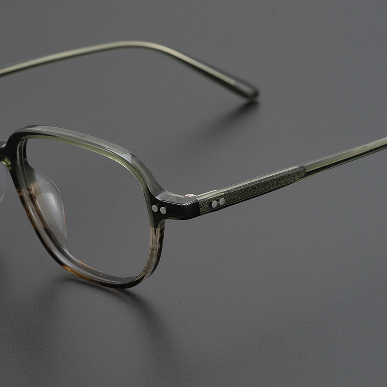 Stylish Acetate Square Glasses Frames SC002 - Trendy Unisex Eyewear for Men & Women - Perfect for Reading, Work, and Fashion Accessories