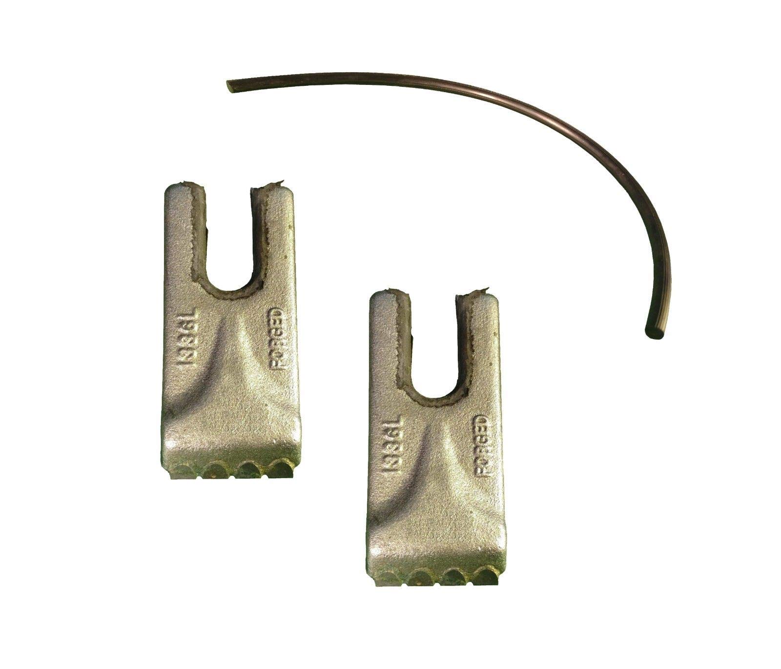 Pengo Carbide Auger Teeth with Rubber Quick Lock - Compatible with CS, AG, and Aggressor Models (140016) - Durable Replacement Teeth for Snow Blowers and Ice Augers - Ideal for Winter Maintenance and Ice Fishing
