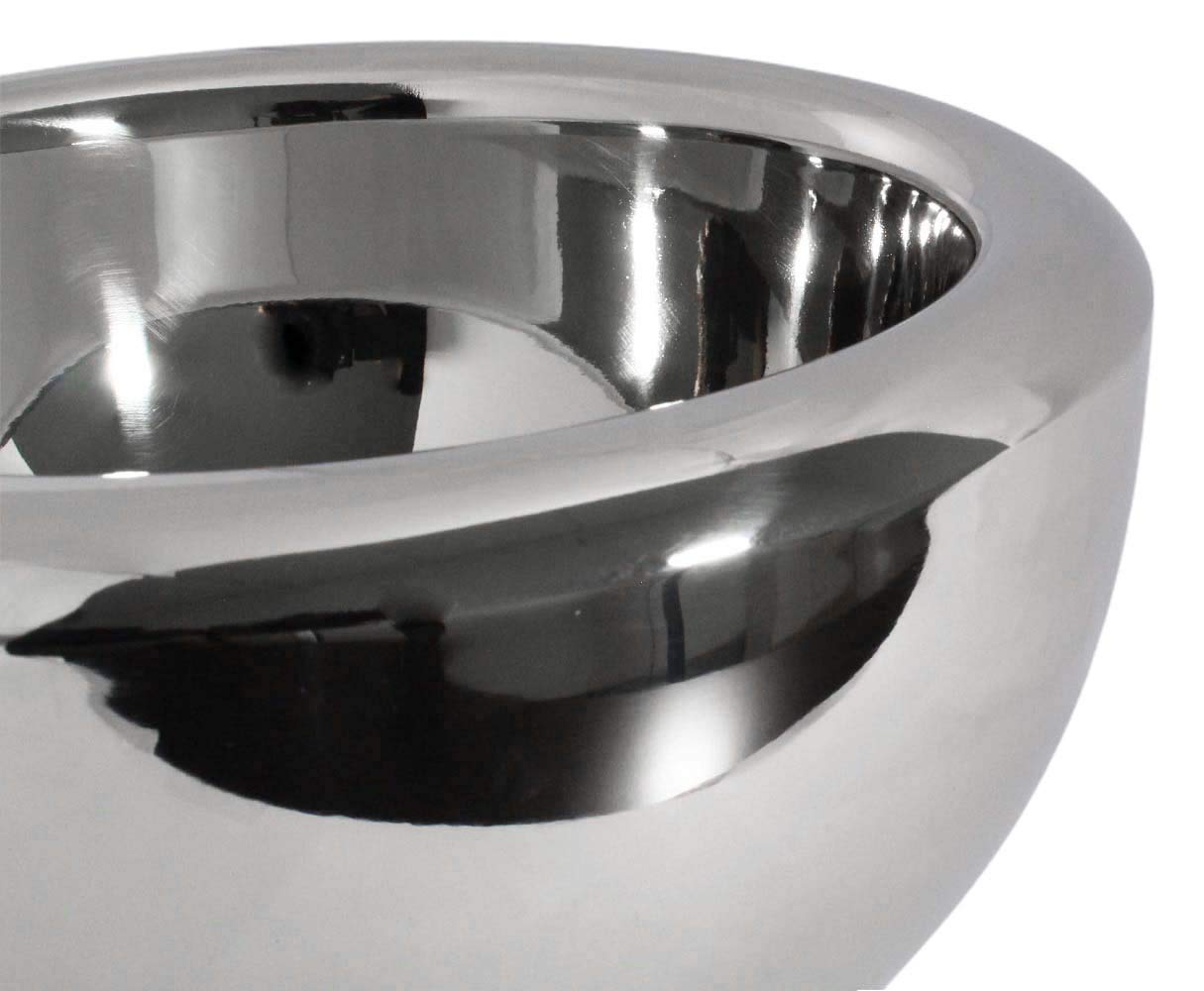 Premium Stainless Steel Salad Bowl with Double Walled Design - Ideal for Chopping, Mixing & Serving Pasta, Snacks, Fruits - Perfect for Parties, Weddings, Restaurants & Commercial Use - 1.5 Gallon Capacity - Great for Entertaining, Meal Prep & Professional Kitchens