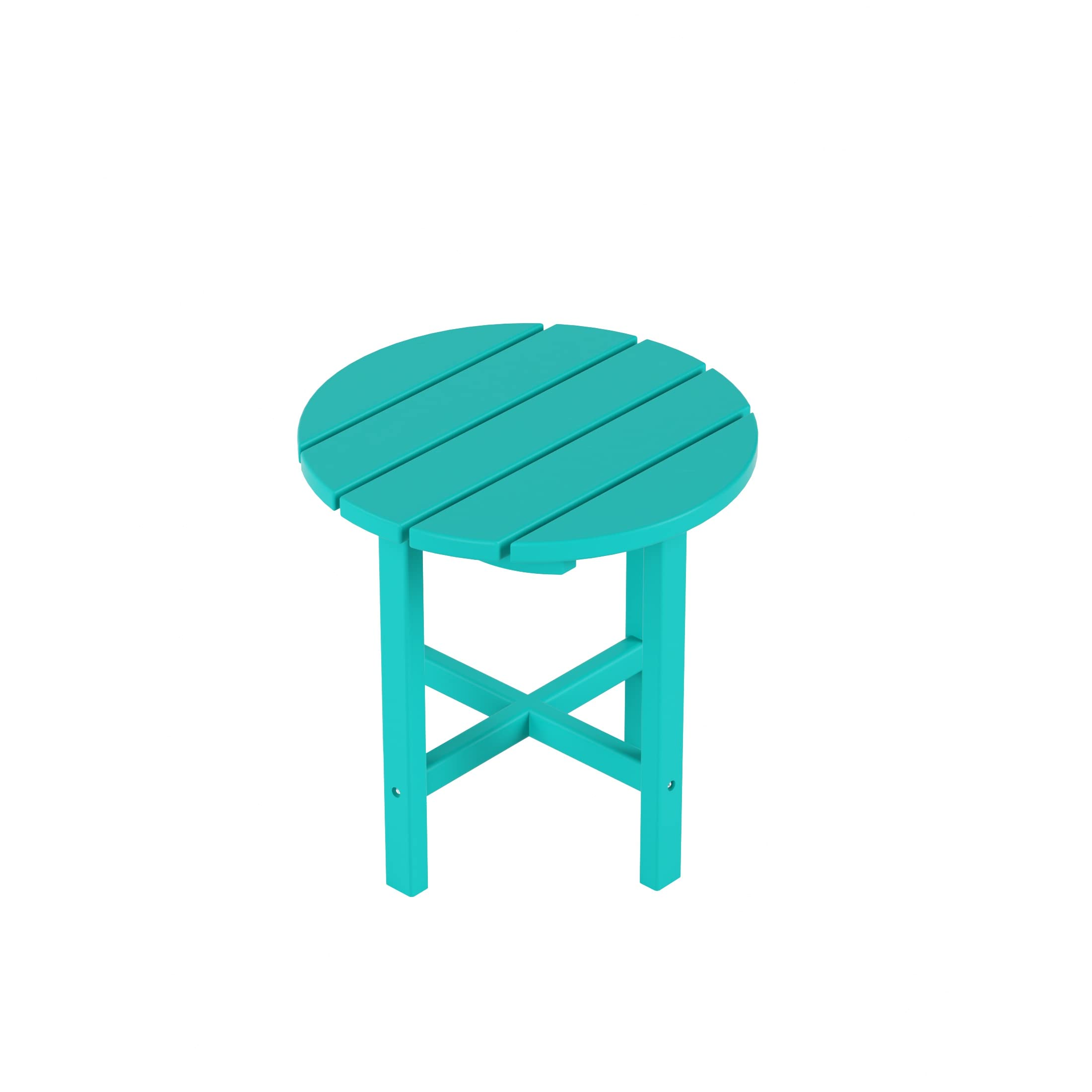 WestinTrends Dylan Outdoor Adirondack Chair with Side Table Set - Patio, Garden & Poolside Relaxation Furniture for Backyard & Deck